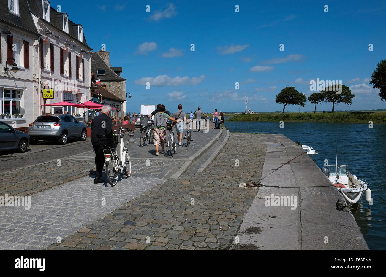 Saint Valery Sur Somme, Frankreich Stockfoto