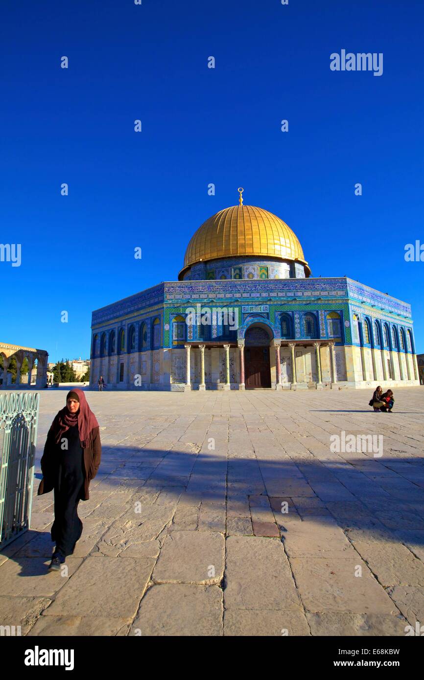 Tempelberg, Jerusalem, Israel, Nahost Stockfoto