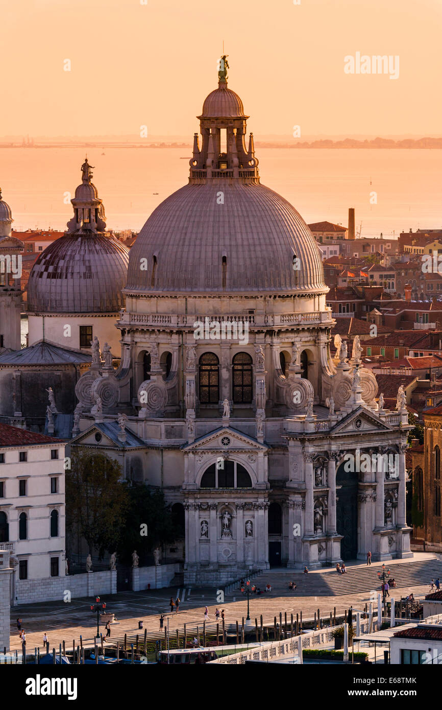 Kirche Santa Maria Della Salute, Venedig, Veneto, Italien. Stockfoto