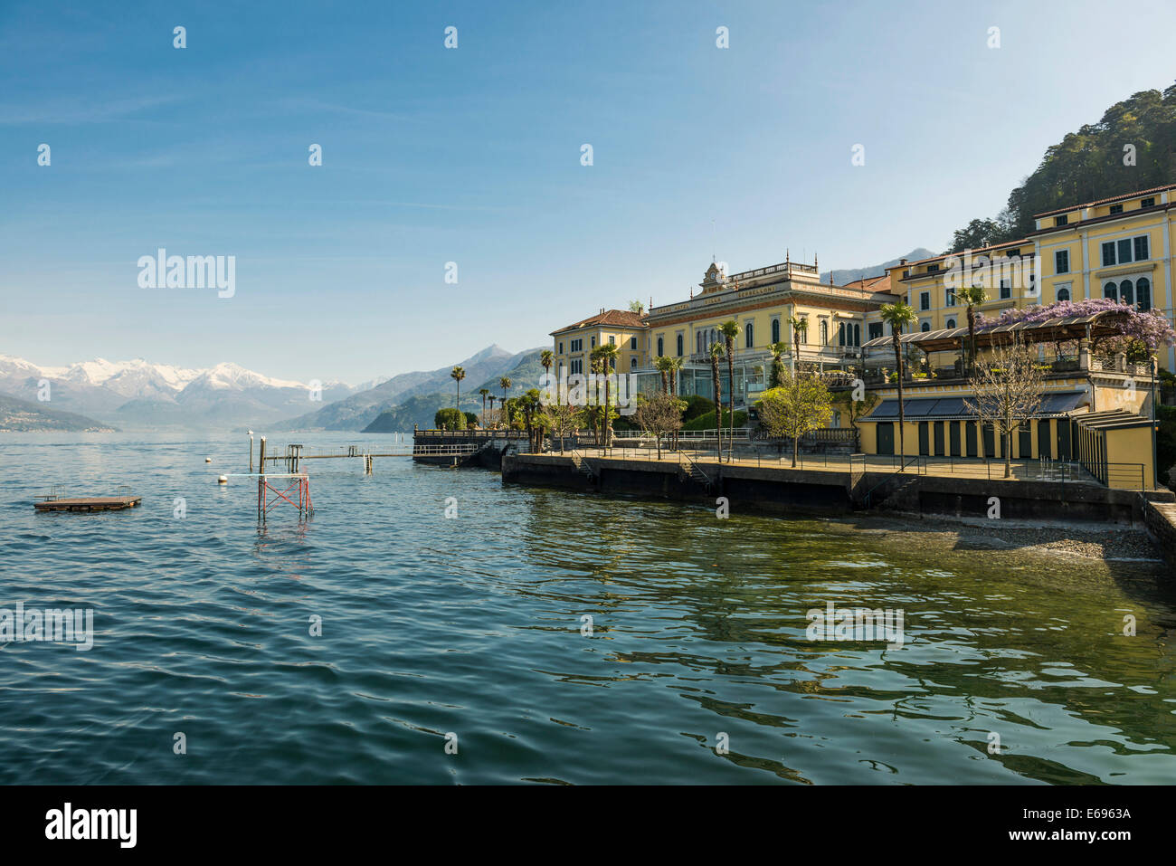Grand Hotel Villa Serbelloni, Bellagio, Comer See oder Lago di Como, Como, Provinz Lombardei, Italien Stockfoto
