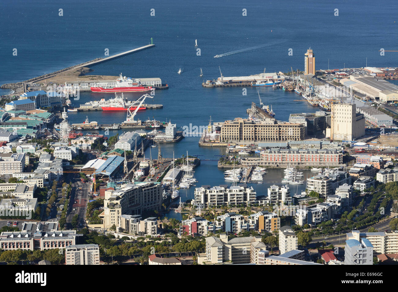 Victoria und Alfred Waterfront, Cape Town, Western Cape, Südafrika Stockfoto