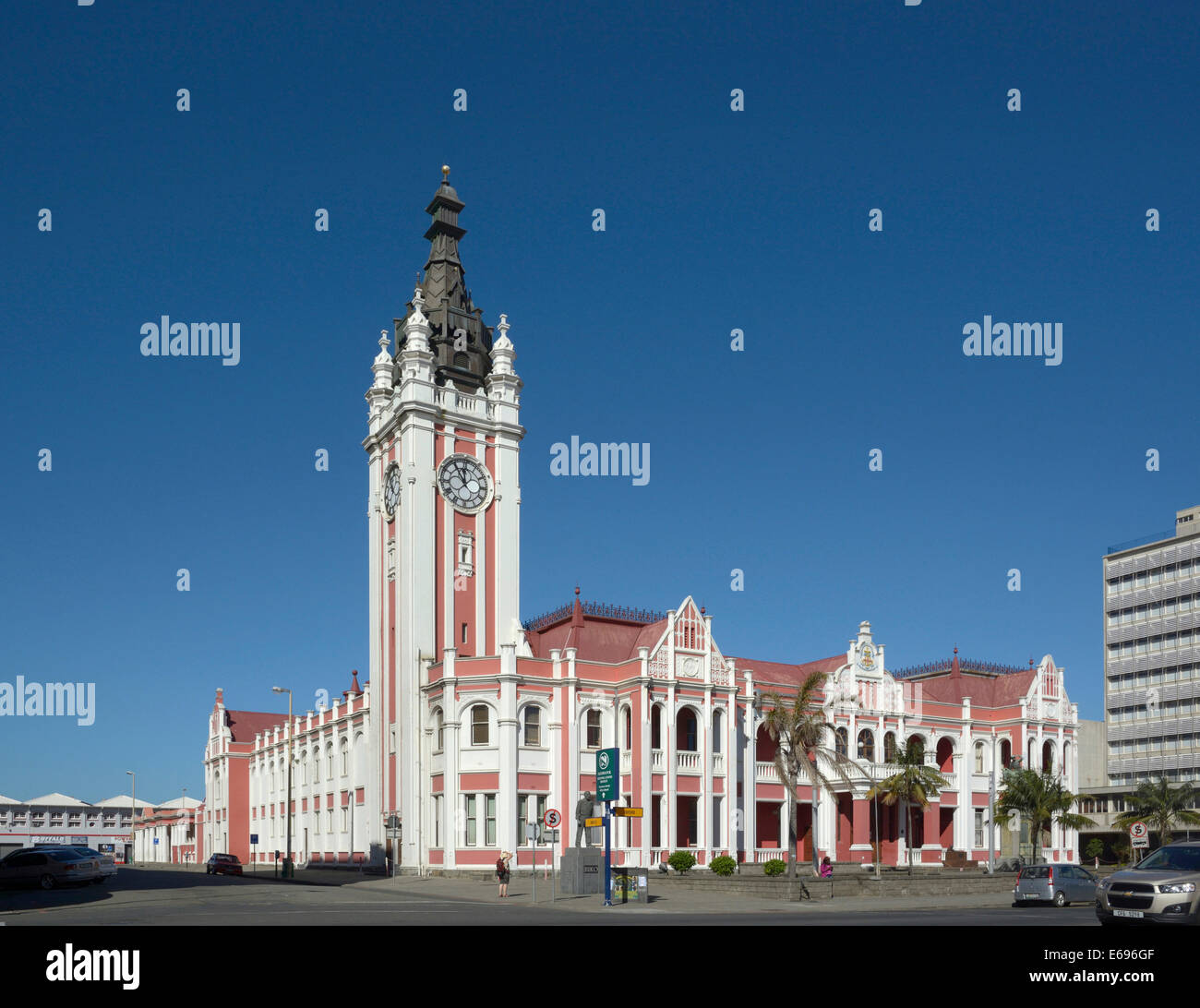 Rathaus, East London, Eastern Cape, Südafrika Stockfoto