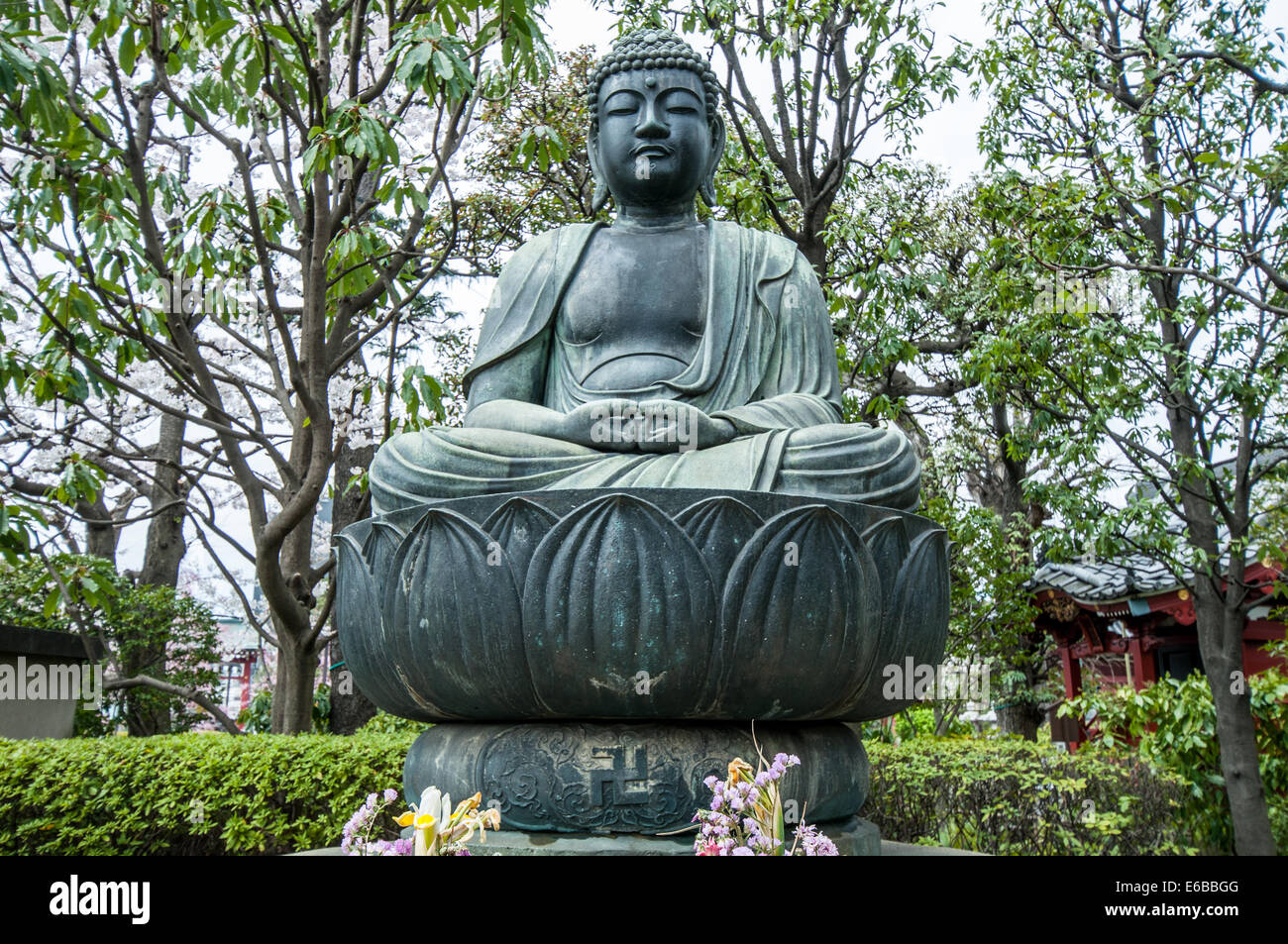 Buddhafigur Stockfoto