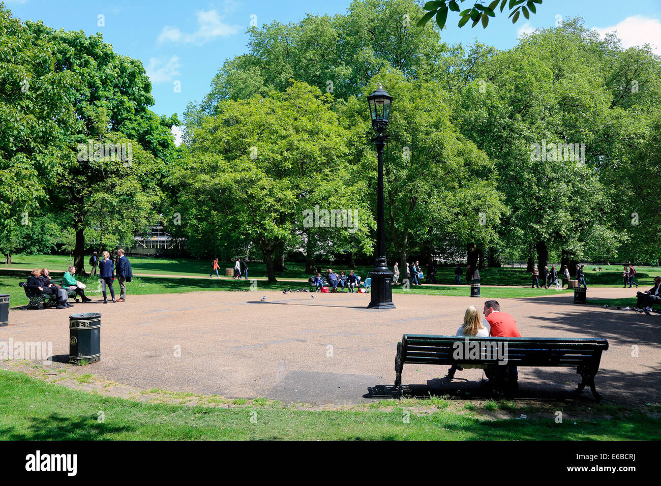 Großbritannien Great Britain London Green Park Stockfoto