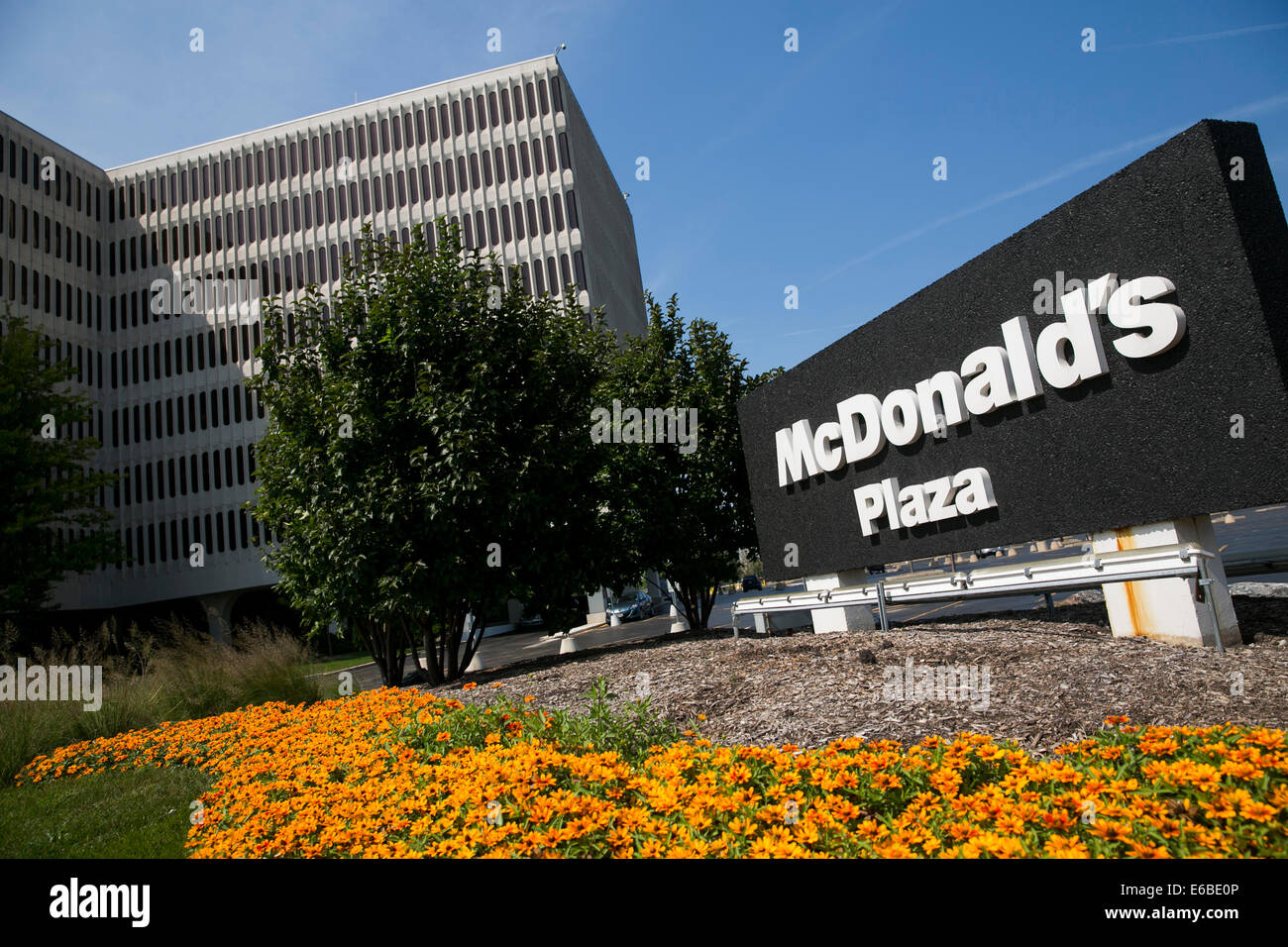 Der Hauptsitz von McDonald's in Oak Brook, Illinois Stockfotografie Alamy