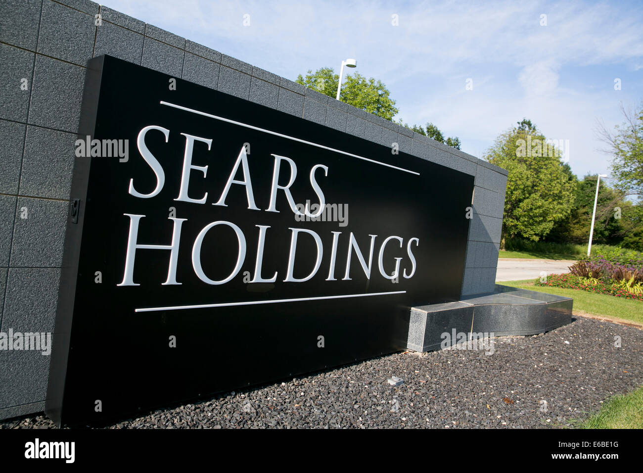 Das Hauptquartier der Sears Holdings in Hoffman Estates (Illinois). Stockfoto