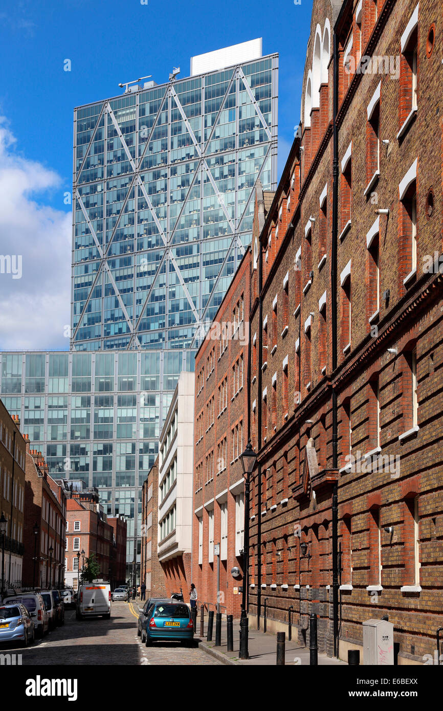 Großbritannien Großbritannien London kommerzielle St Folgate St Stockfoto