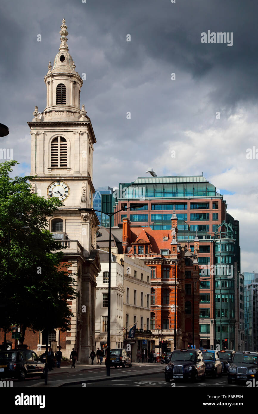 Großbritannien Großbritannien London St Botolph Bishopsgate Stockfoto