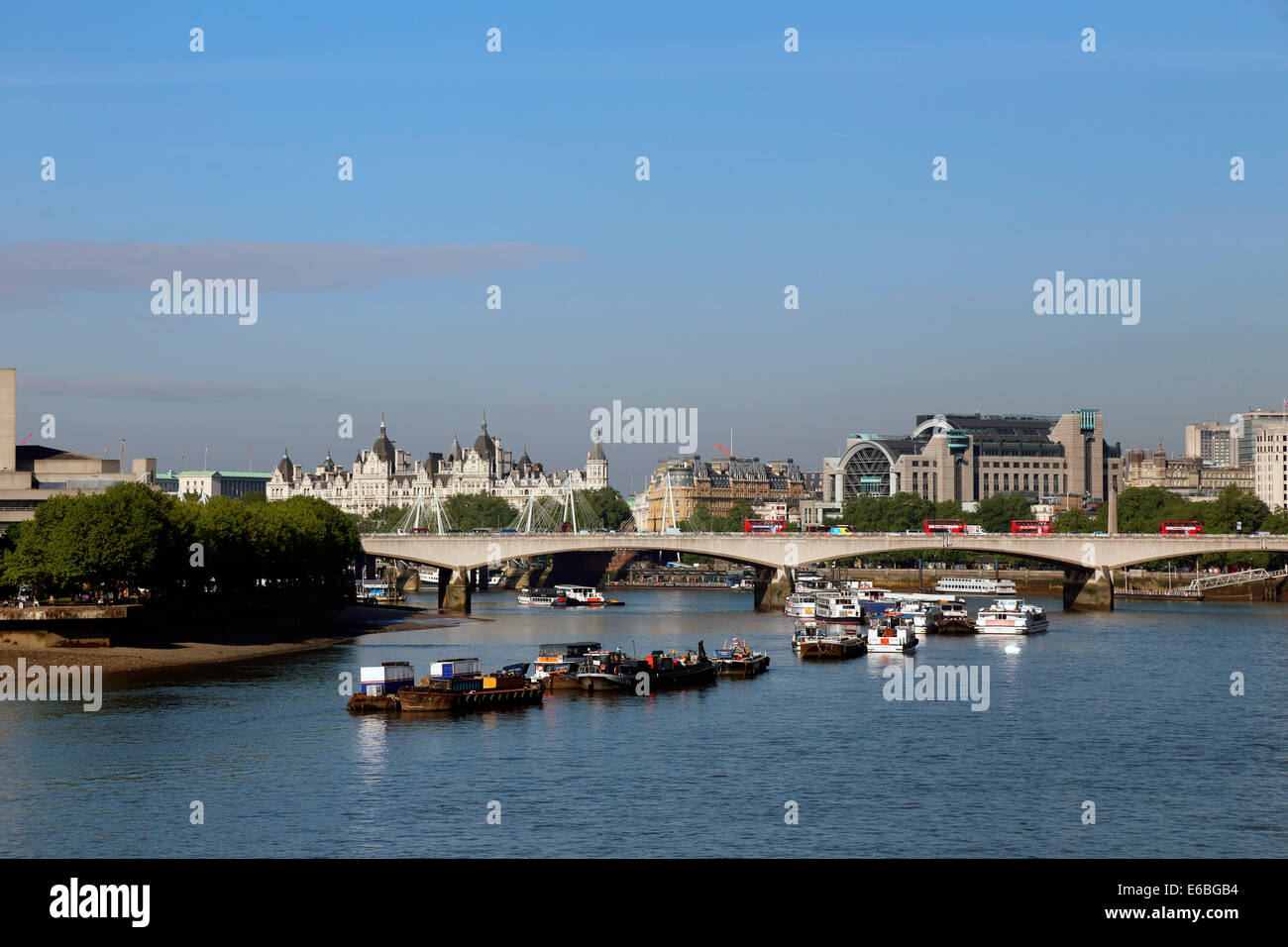 Großbritannien Great Britain London Stadt Westminster Themse Themse Stockfoto