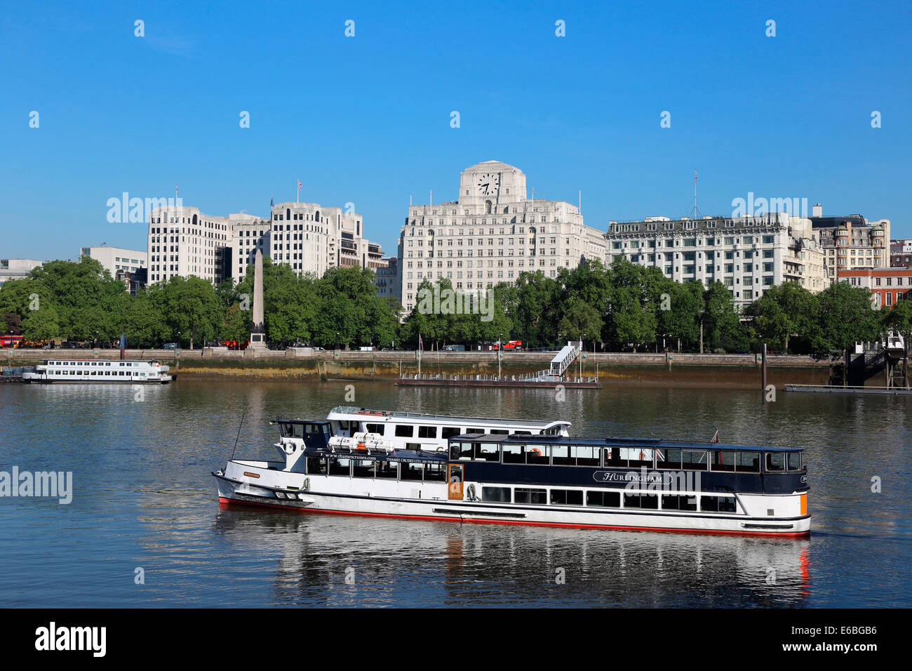 Großbritannien Great Britain London Stadt von Westminster Themse Themse Stockfoto