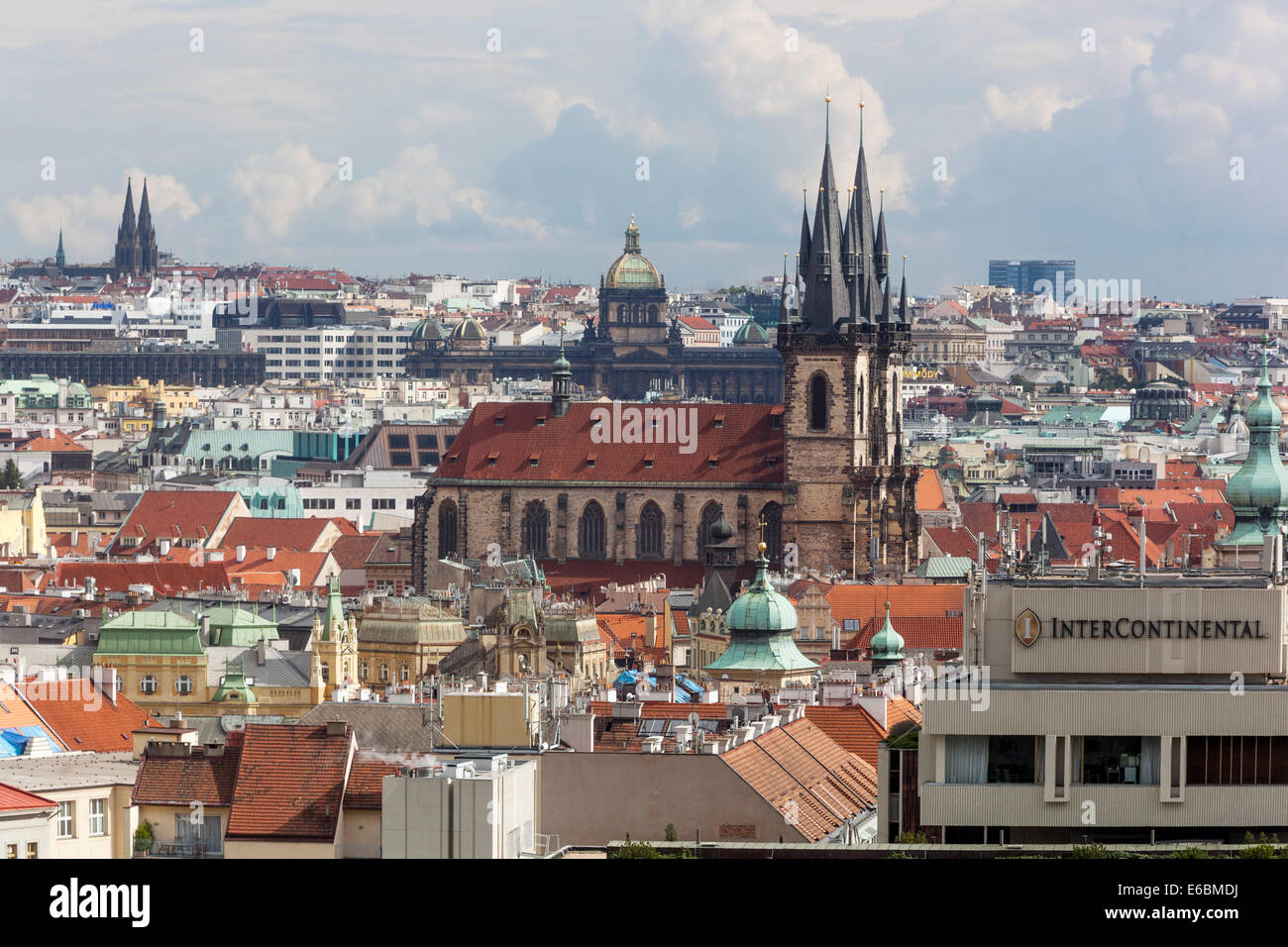 Prager Liebfrauenkirche vor der Týn Altstadt Prag Tschechien Stockfoto