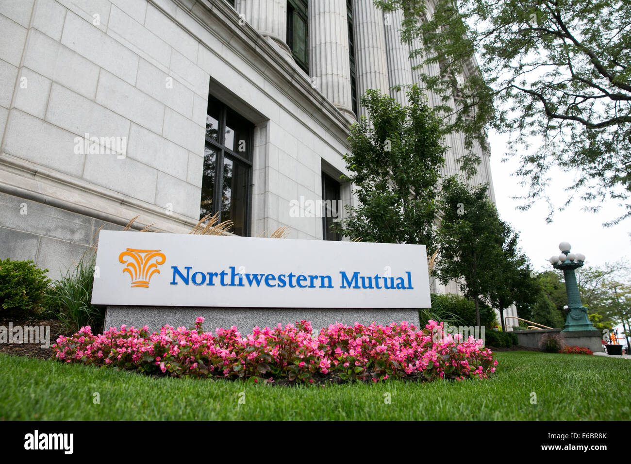 Das Hauptquartier der Northwestern Mutual in Milwaukee, Wisconsin. Stockfoto