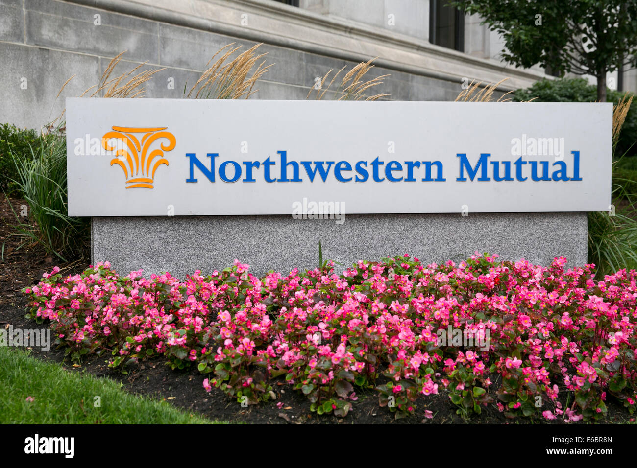 Das Hauptquartier der Northwestern Mutual in Milwaukee, Wisconsin. Stockfoto
