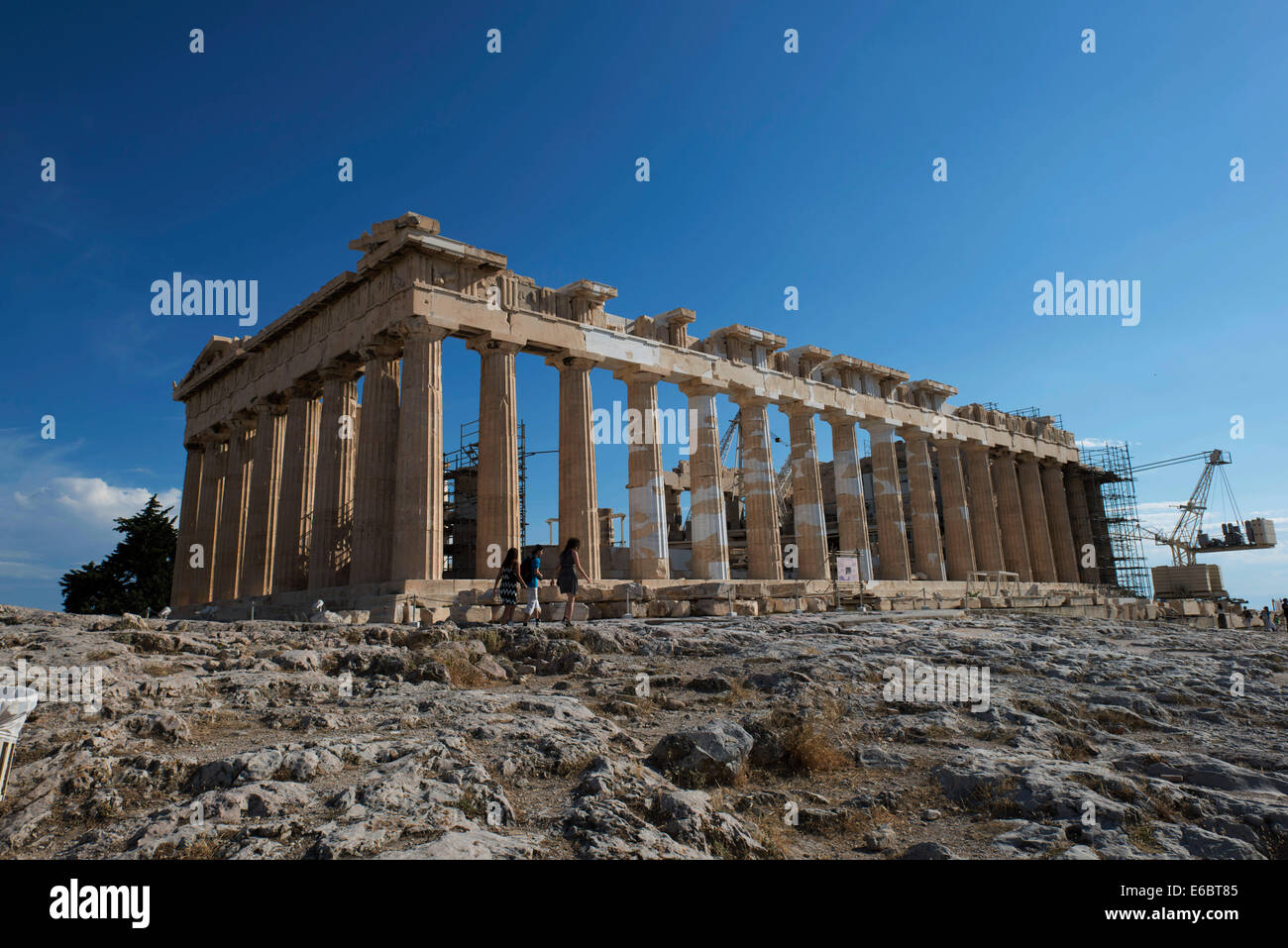 Akropolis von Athen, Athen, Griechenland Stockfoto