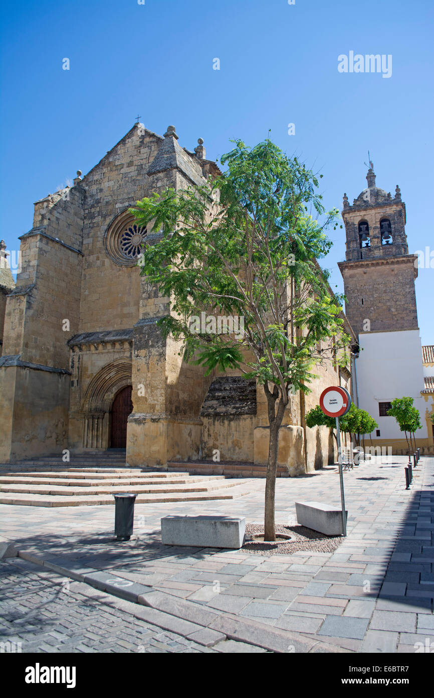 Kirche Santa Marina de Aguas Santas, Plaza de Santa Marina, C – Rdoba, Andalusien, Spanien, Europa Stockfoto