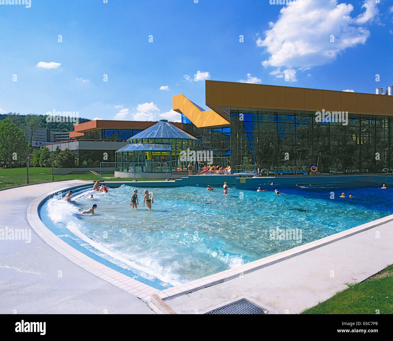 Kurbezirk, Wellenbad, betuchteren Spessart Therme in Bad ...