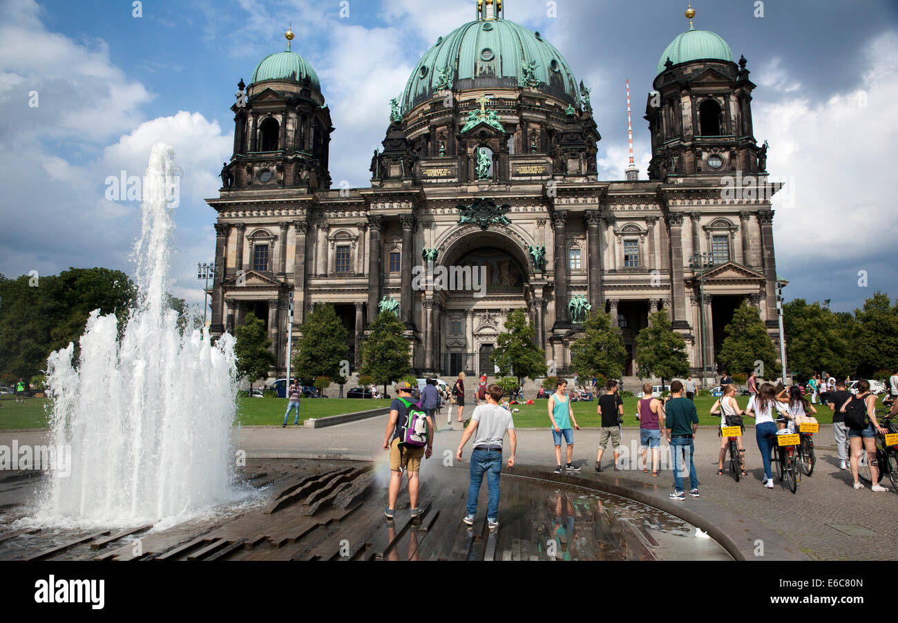 Berliner Dom-Kirche Stockfoto