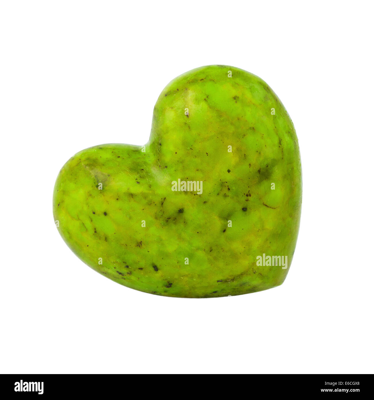 Grüne Herz Stockfoto