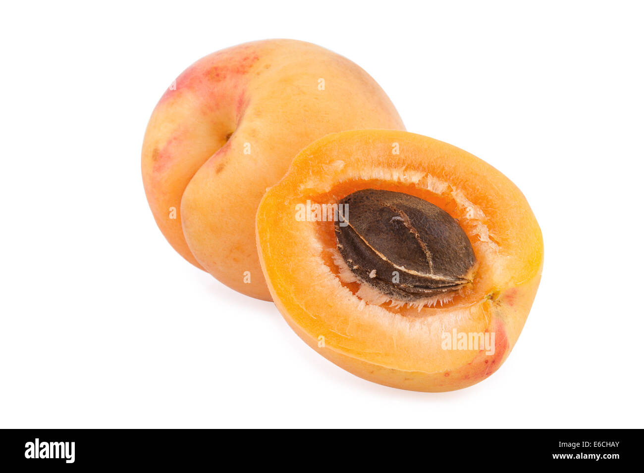reifer Aprikose Frucht Stockfoto