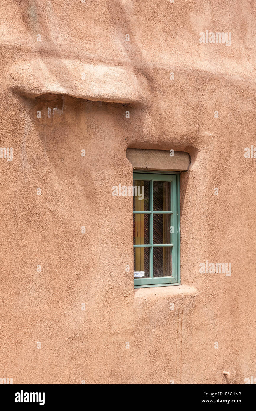 Kunst und Architektur in Santa Fe, New Mexico. Stockfoto