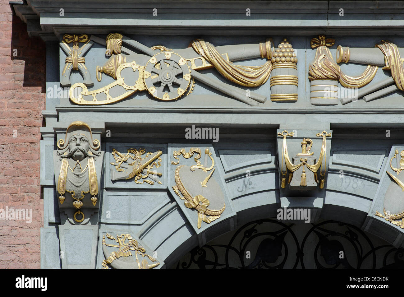 Großes Zeughaus (Wielka Zbrojownia) in Danzig, Polen, Europa