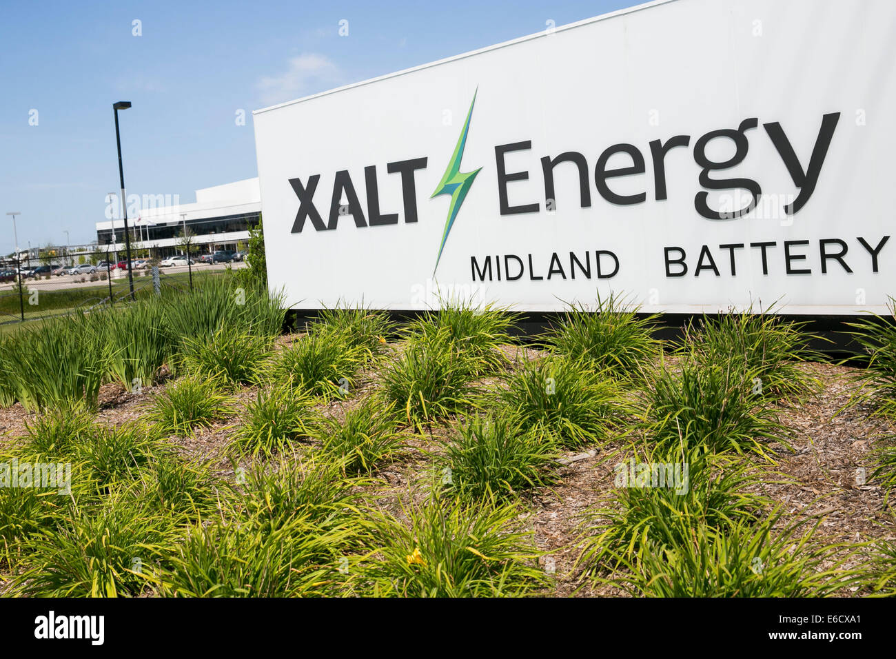 Der Hauptsitz von XALT Energie in Midland, Michigan/USA. Stockfoto