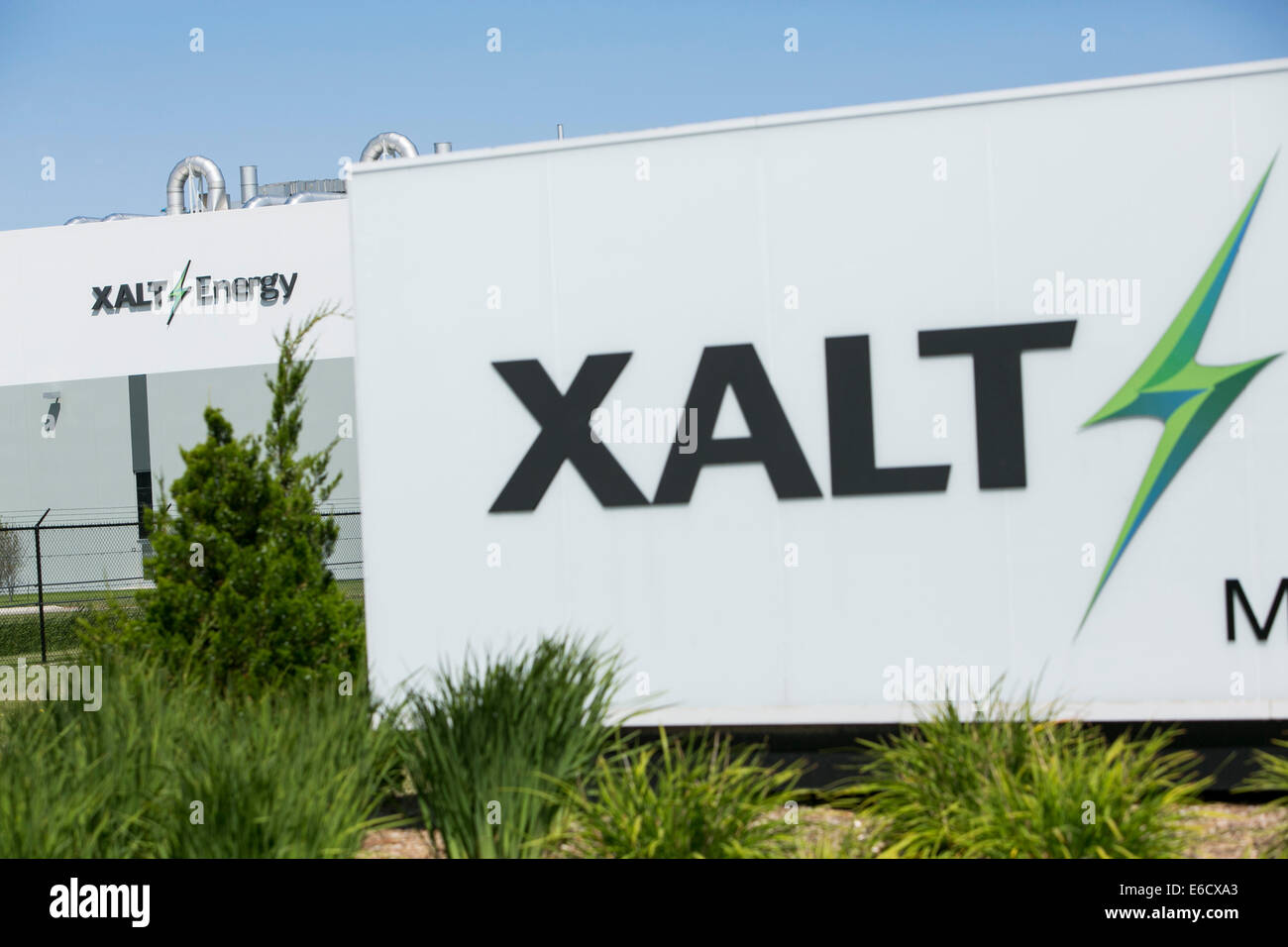 Der Hauptsitz von XALT Energie in Midland, Michigan/USA. Stockfoto