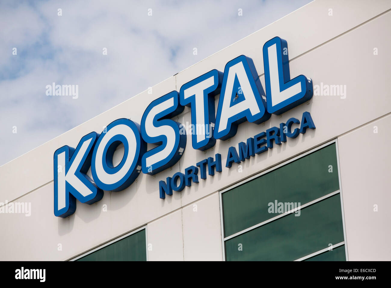 Eine Anlage von Auto-Teile-Hersteller Kostal North America in Troy, Michigan besetzt. Stockfoto