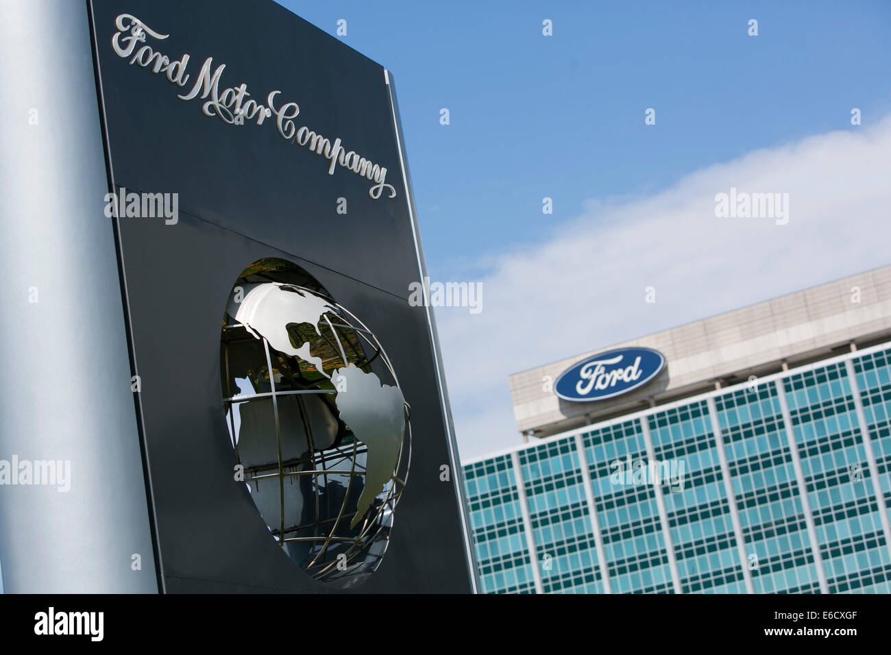 Der Sitz der Ford Motor Company in Dearborn, Michigan. Stockfoto