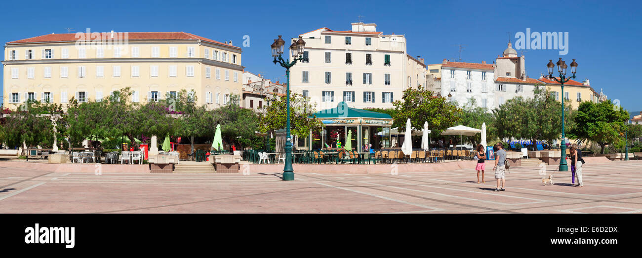 Place du Gaulle oder Place du Diamant, Ajaccio, Korsika, Frankreich Stockfoto