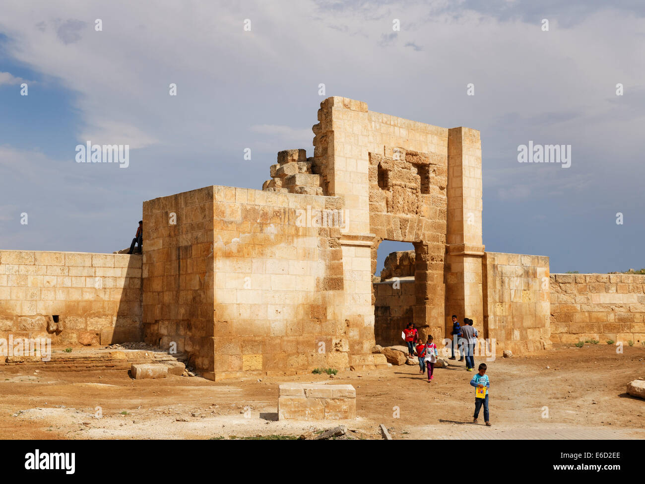 Aleppo-Gate oder Halep Kapı, Stadttor in der alten Stadt Wand, Harran, Şanlıurfa Provinz, Provinz Urfa Stockfoto