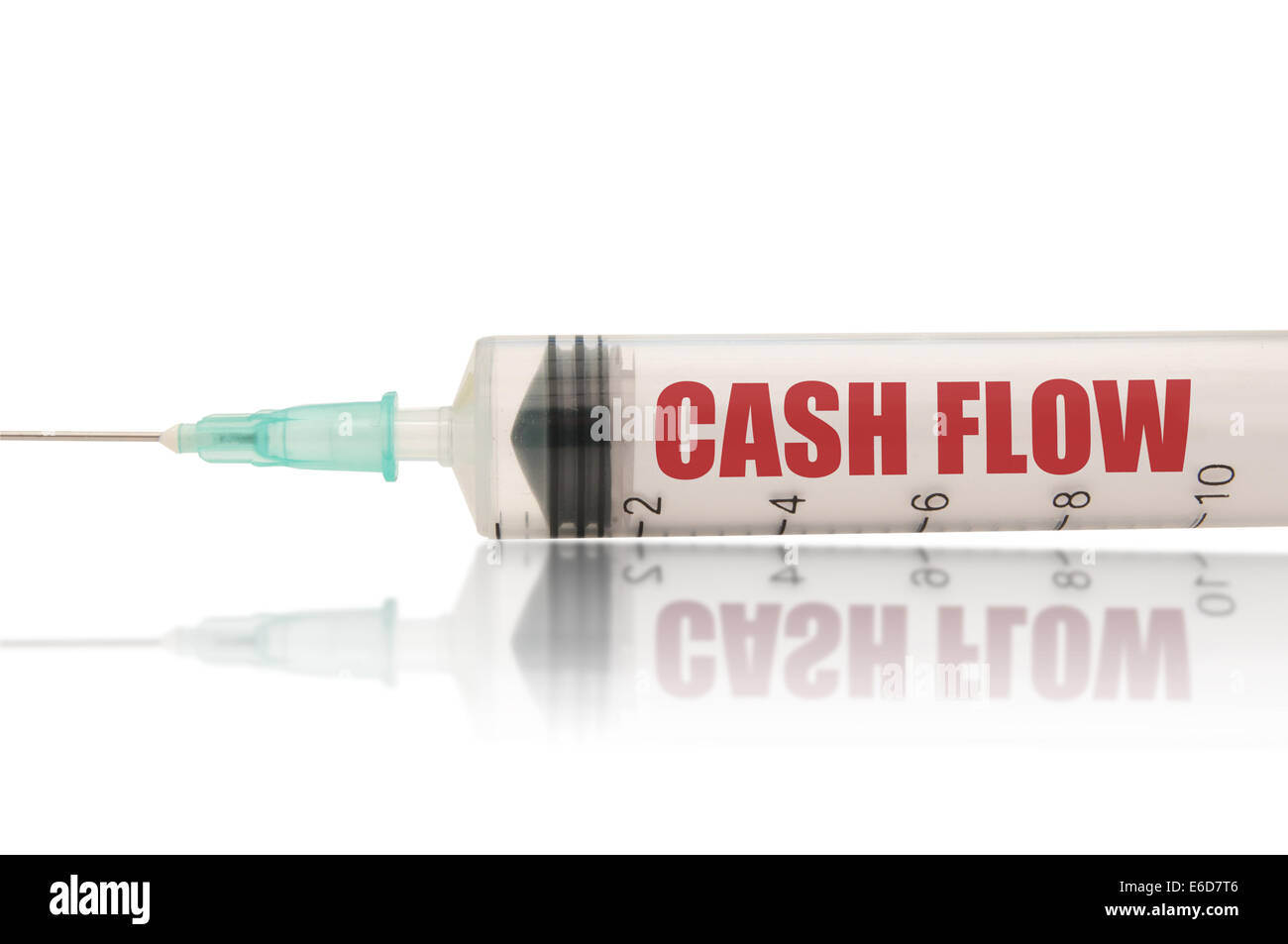 Cashflow-Injektion Stockfoto
