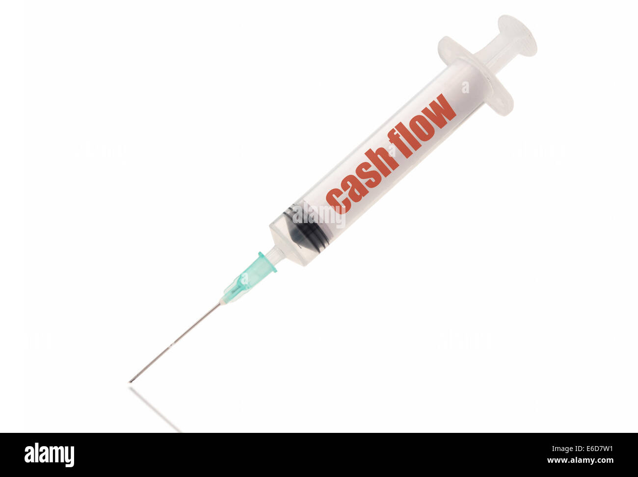 Cashflow-Injektion Stockfoto
