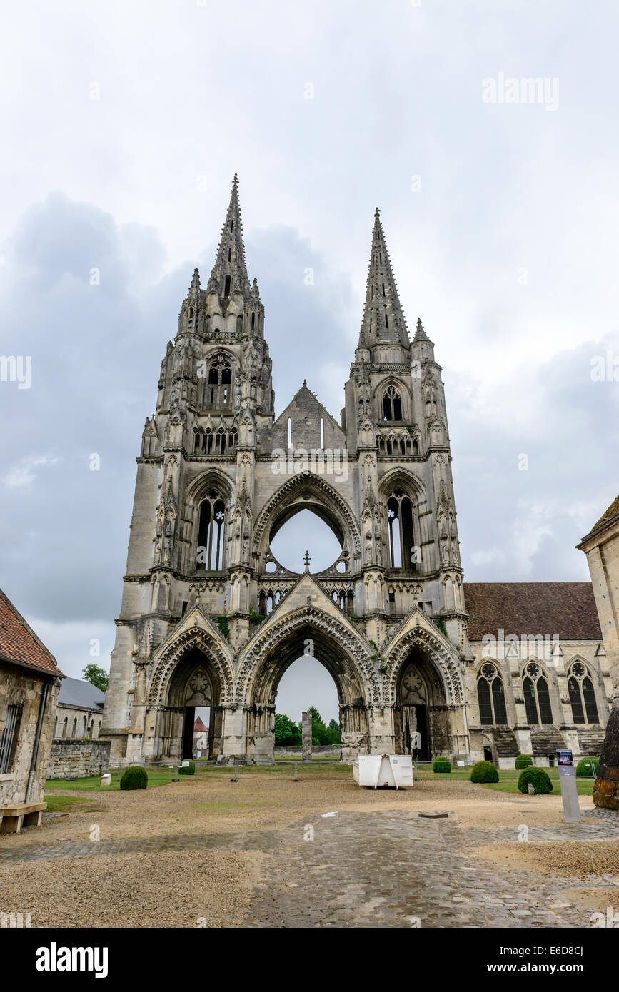 Abtei von St. Jean des Vignes Stockfoto