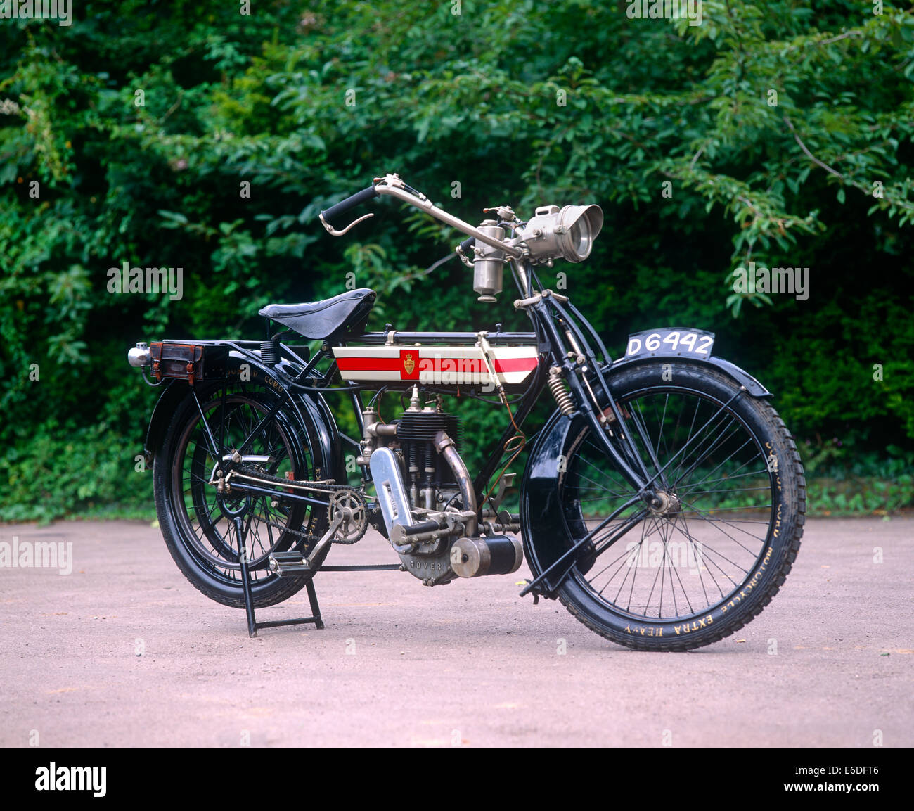 Rover Imperial Motorrad Stockfoto