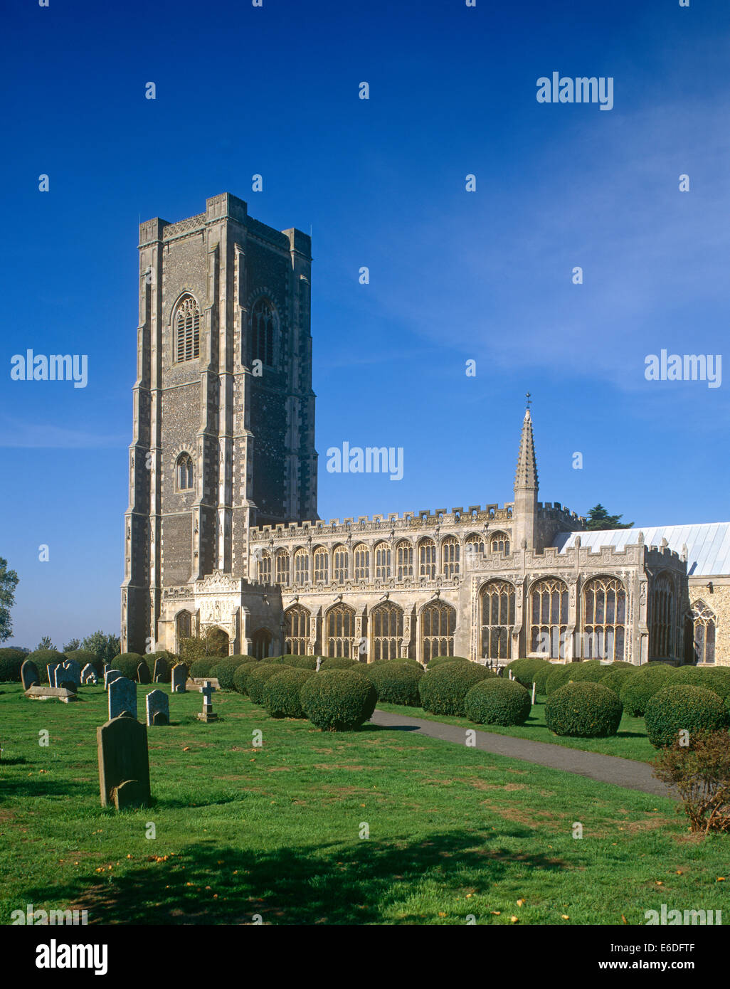 St Peter & Paul Kirche Lavenham Suffolk UK Stockfoto