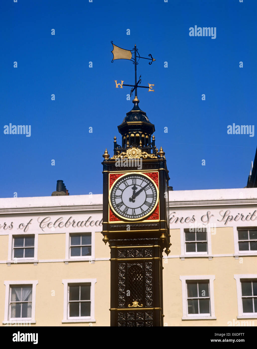 Little Ben Uhr Victoria London UK Stockfoto