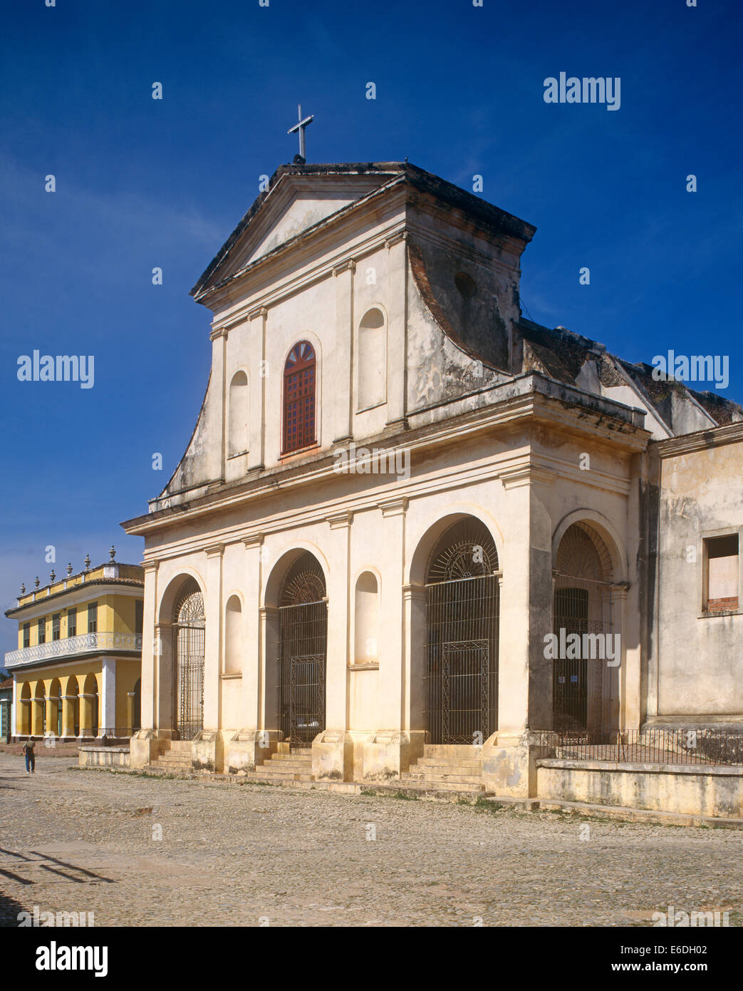 Kirche von Santisima Trinidad Kuba Stockfoto