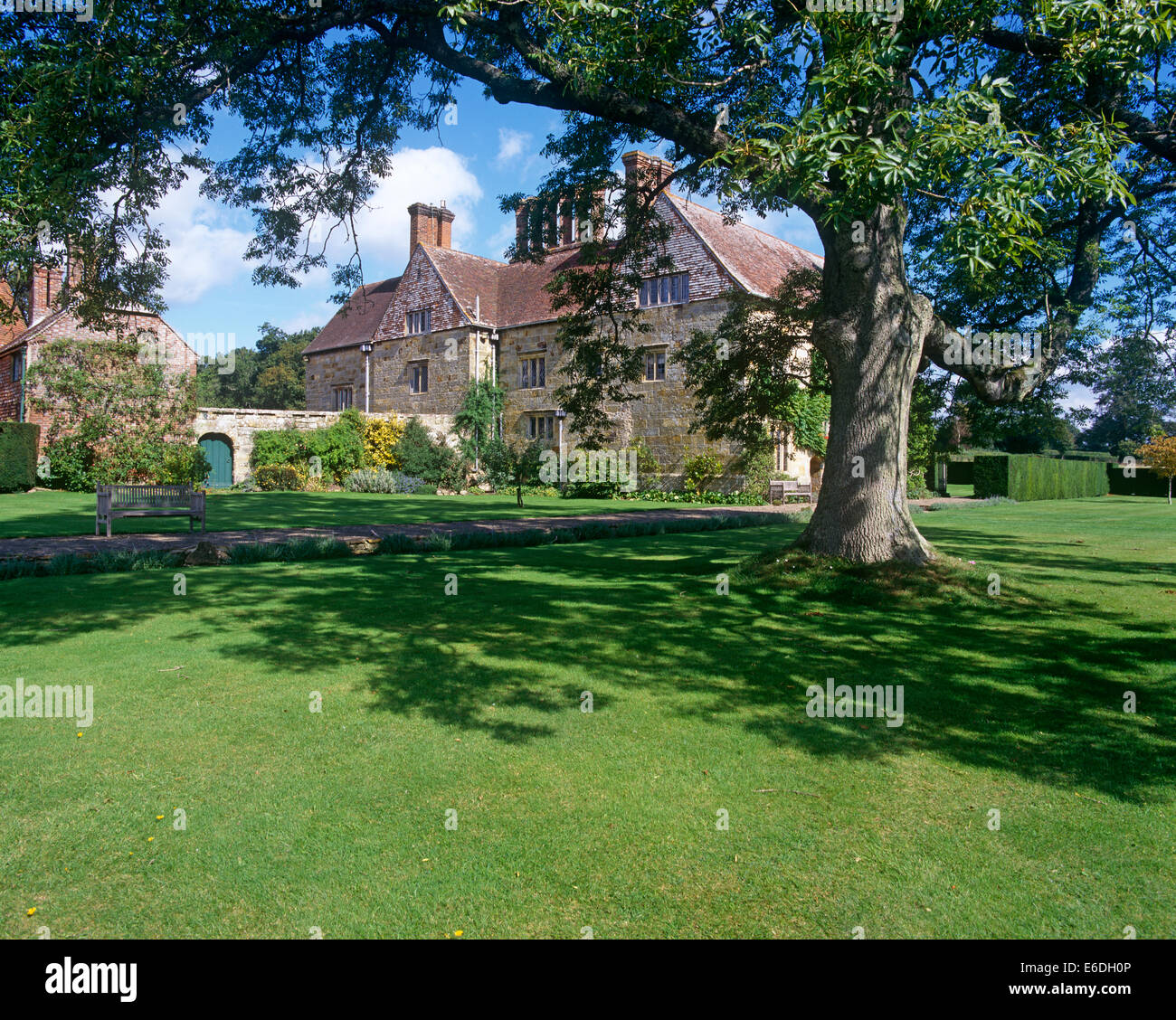 Batemans Zuhause von Rudyard Kipling Burwash East Sussex England UK Stockfoto