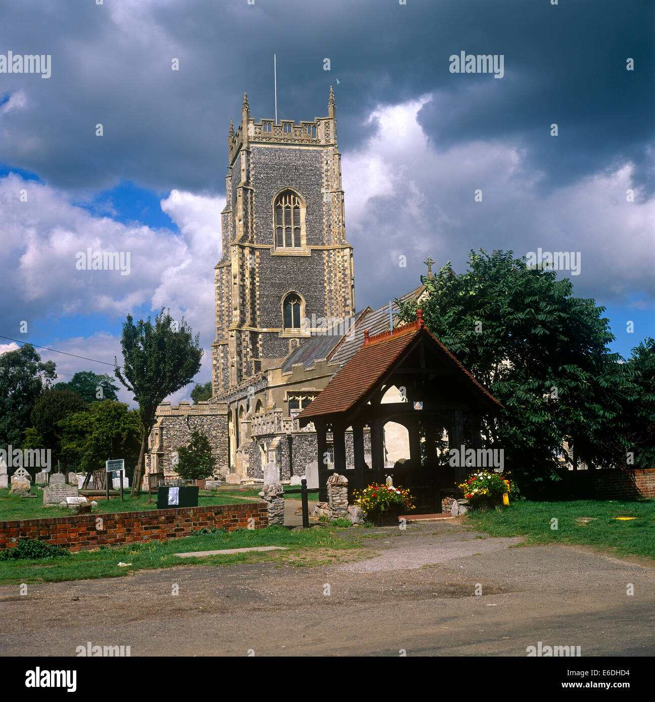 Brightlingsea Kirche in Suffolk uk Stockfoto