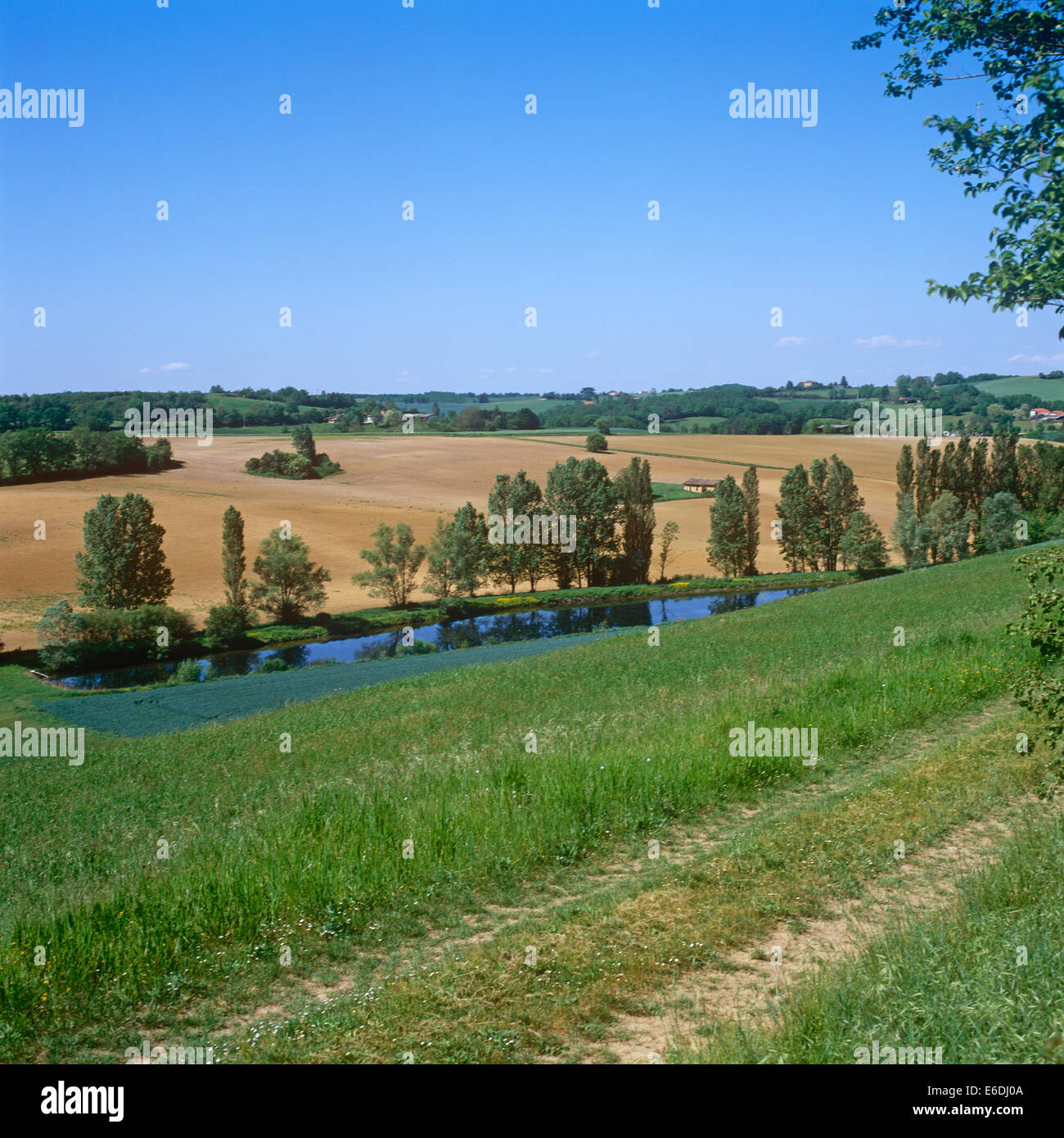 Salvagnac Tarn in Frankreich Stockfoto