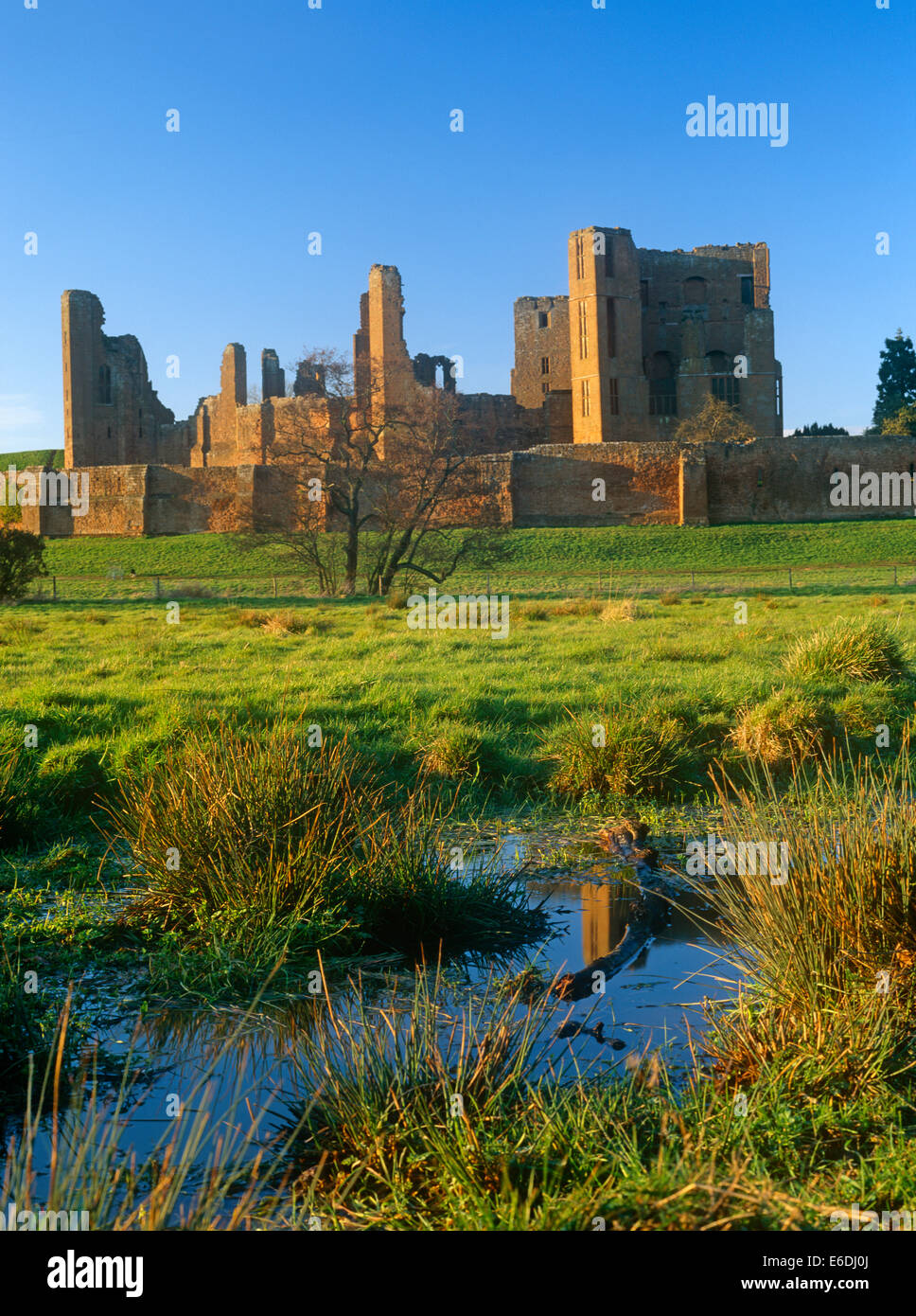 Kenilworth Castle Warwickshire UK Stockfoto