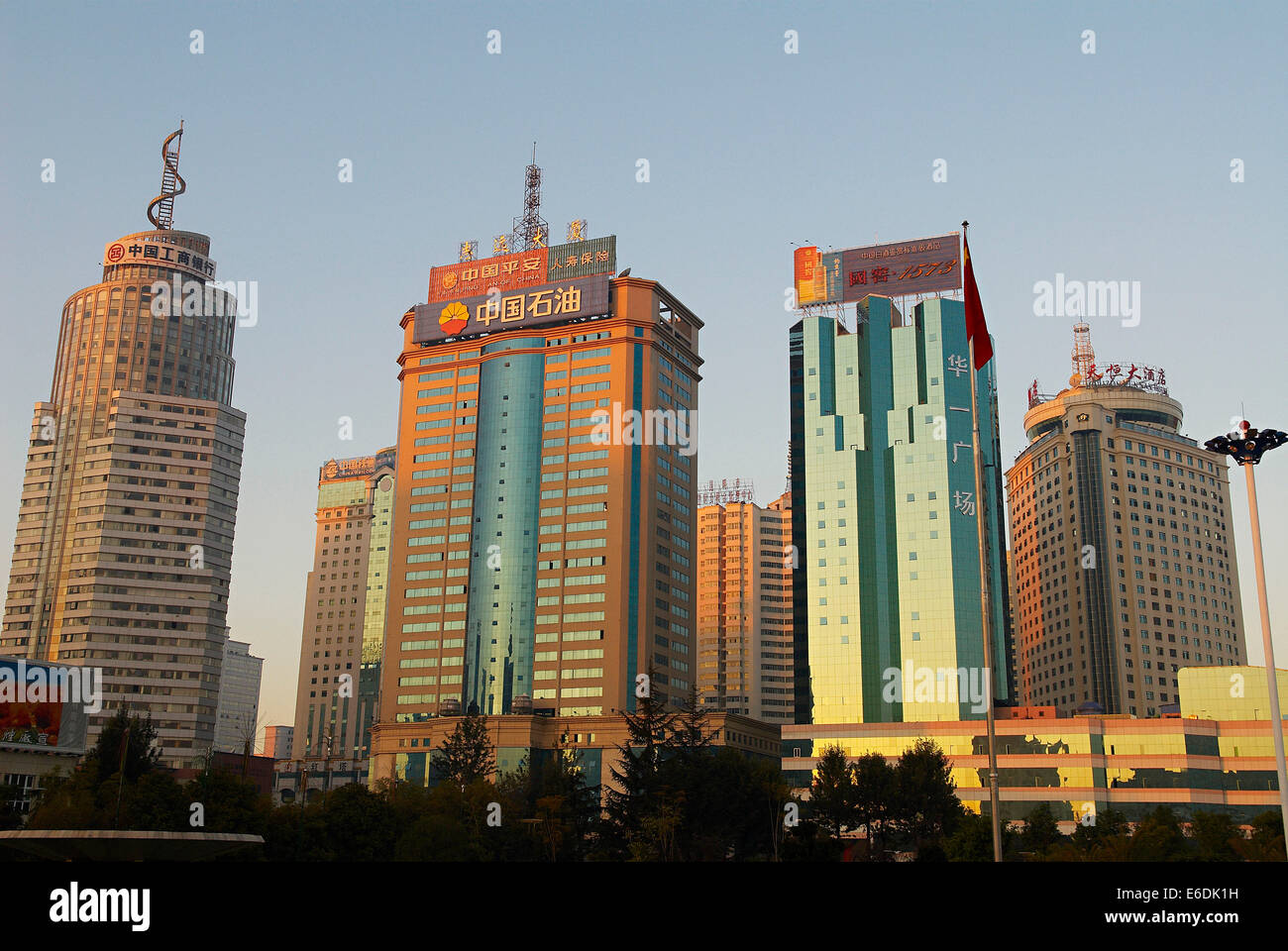 China, Yunnan, Kunming, Provinzhauptstadt. Stockfoto