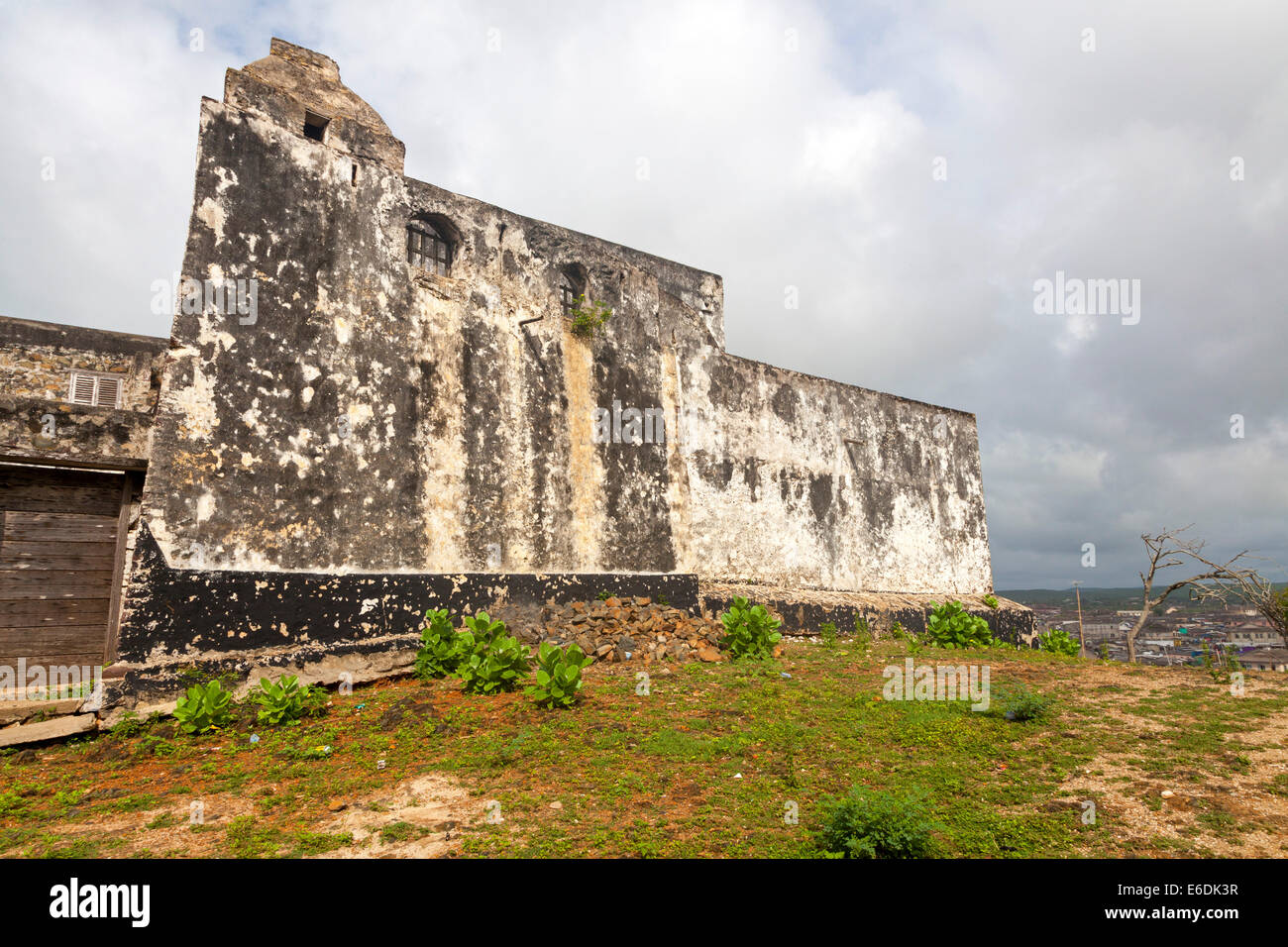 Fort Geduld, Apam, Gold Coast, Ghana, Afrika Stockfoto