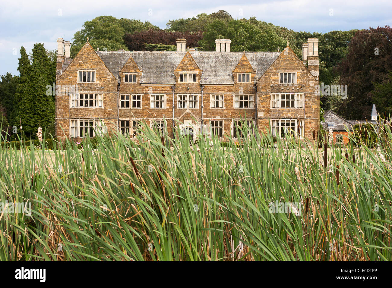 Launde Abbey im Herzen des ländlichen Leicestershire, England. Das Gebäude dient als Rückzugsort für den Klerus zu Besuch Stockfoto