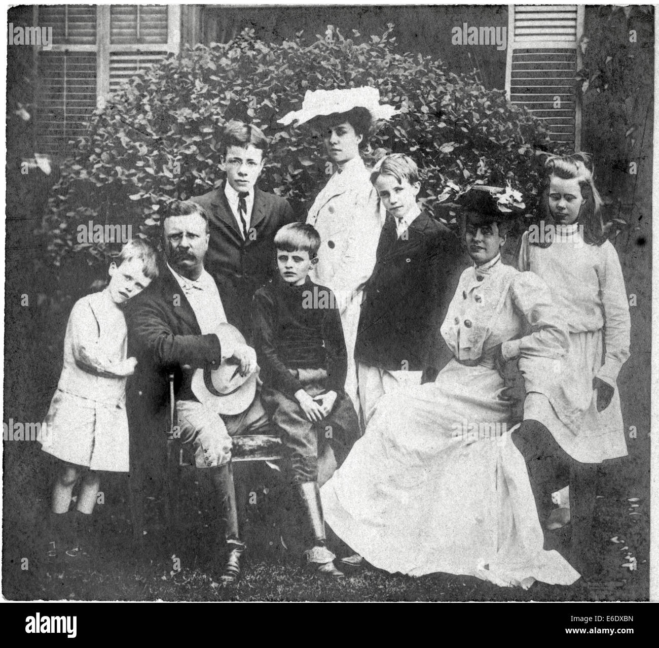 USPräsident Theodore Roosevelt und Familie, Portrait, 1904