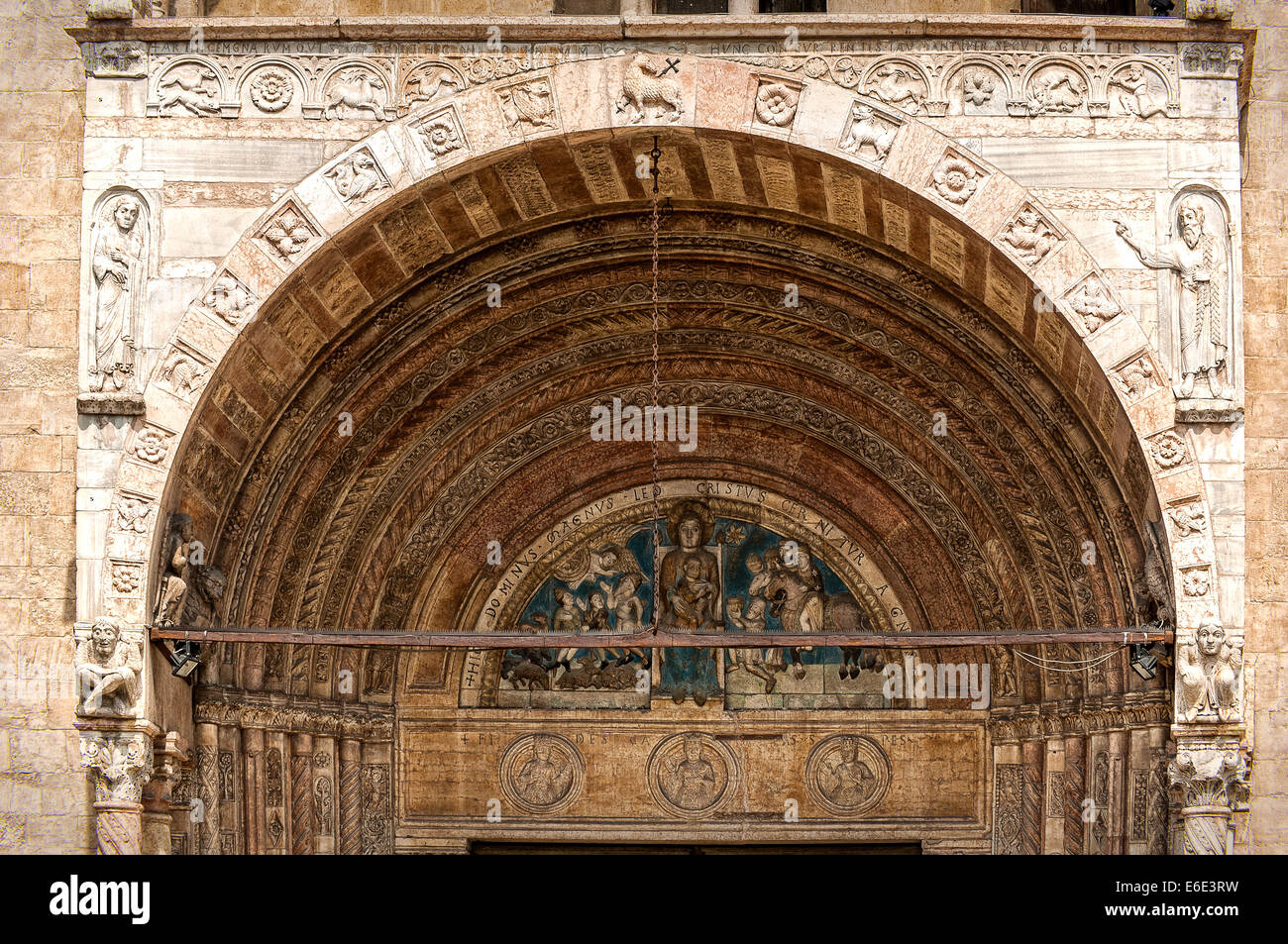 Italien-Veneto-Verona-Kathedrale Stockfoto
