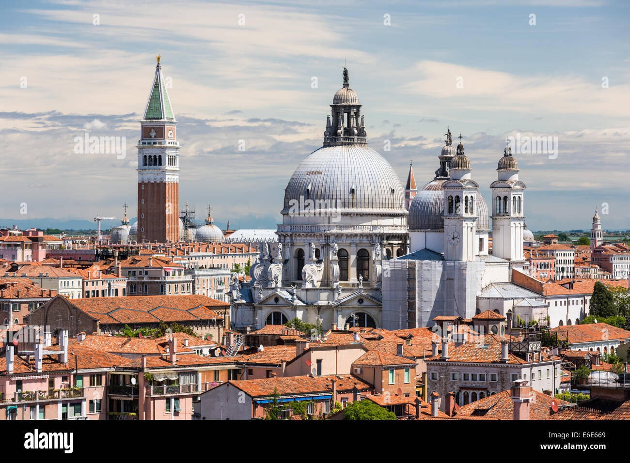 Basilika Santa Maria di Gesundheit, Venedig Italien Stockfoto