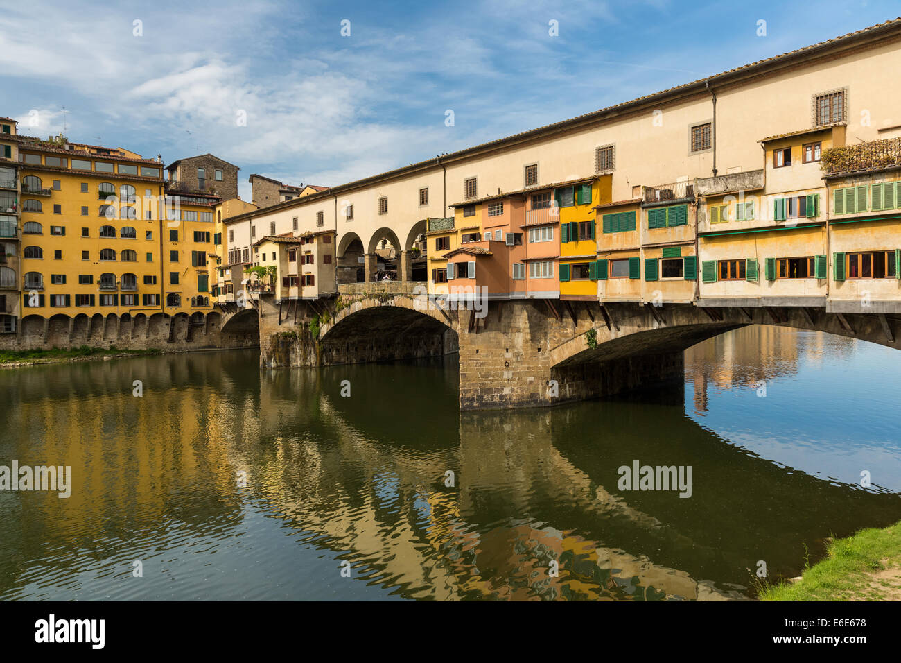 Ponte Vecchio, Florenz, Italien Stockfoto