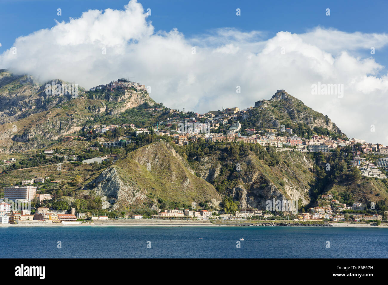 Taormina, Sizilien, Italien Stockfoto